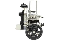 Affettatrice a volano b2 acciaio colore nero con decoro argento Berkel