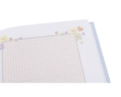Album orsetto sleepy argento pvd con cornice portafoto celeste Selezione zanolli