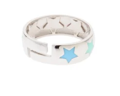 Anello argento con stelle multicolore Selezione zanolli