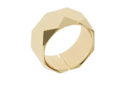 Anello classica in bronzo dorato Unoaerre