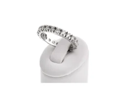 Anello eternity oro 750‰ con diamanti Selezione zanolli