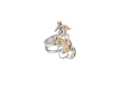 Anello messaggi nel vento argento Selezione zanolli