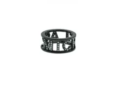 Anello my name is argento con zirconi Selezione zanolli