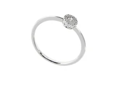 Anello oro 750‰ con diamanti Selezione zanolli