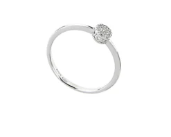 Anello oro 750‰ con diamanti Selezione zanolli