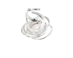 Anello sunrise argento con madreperla Selezione zanolli