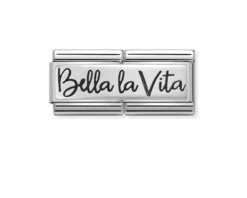 Bella la vita composable acciaio e argento Nomination