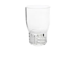 Bicchiere acqua trama colore cristallo Kartell