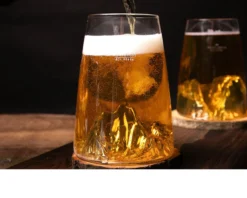 Bicchiere long drink topographic everest Alaskan maker
