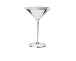 Bicchiere martini cocktail silver plated Selezione zanolli