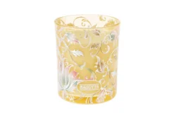 Bicchiere portacandela giallo limone Selezione zanolli