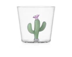 Bicchiere tumbler desert plants cactus verde opaco Ichendorf