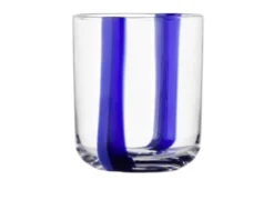 Bicchiere tumbler gesti blu azzurro Ichendorf