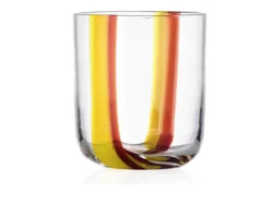 Bicchiere tumbler gesti giallo bordeaux Ichendorf