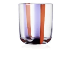 Bicchiere tumbler gesti lilla arancio Ichendorf
