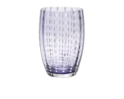Bicchiere tumbler perle lavanda Zafferano