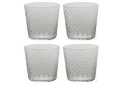Bicchiere tumbler xl veneziano mixology 4 pezzi Zafferano