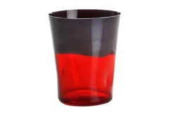 Bicchiere vino dandy vetro di murano mirtillo rosso Nasonmoretti