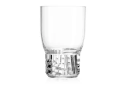 Bicchiere vino trama colore cristallo Kartell