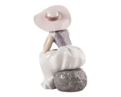 Bimba è arrivata la primavera porcellana Lladro'