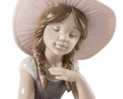 Bimba è arrivata la primavera porcellana Lladro'