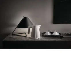 Bollitore elettrico plissè bianco Alessi