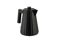 Bollitore elettrico plissè nero Alessi