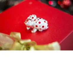 Bomboniera coccinella con pois rossi Selezione zanolli