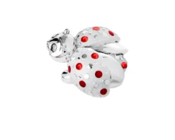 Bomboniera coccinella con pois rossi Selezione zanolli