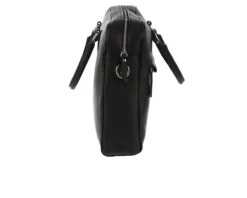 Borsa bowling slim pelle nera Selezione zanolli