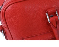 Borsa bowling slim pelle rossa Selezione zanolli