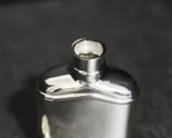 Bottiglia liquore argento usato ricondizionato Zanolli vintage