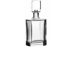 Bottiglia whisky manhattan cristallo con tappo Rogaska