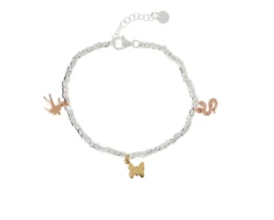 Bracciale animaletti della terra argento Selezione zanolli