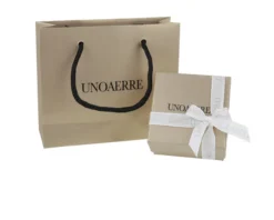 Bracciale argento dorato elastico a spirale piccolo Unoaerre