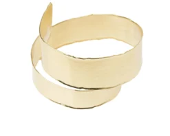 Bracciale argento dorato satinato Selezione zanolli