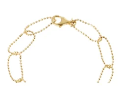 Bracciale argento dorato Selezione zanolli