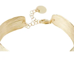 Bracciale argento dorato zigrinato Selezione zanolli