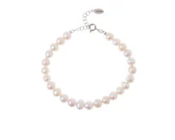 Bracciale argento e perle Selezione zanolli
