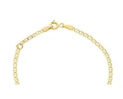 Bracciale bimbo oro 750‰ con piastrina Selezione zanolli