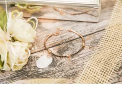 Bracciale chic&charm argento con alberi della vita e zirconi neri Nomination