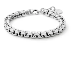 Bracciale classica in bronzo bianco Unoaerre