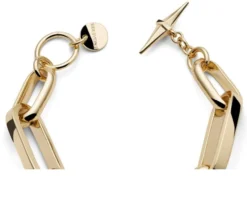 Bracciale classica in bronzo dorato Unoaerre