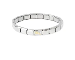 Bracciale composable acciaio tennis Nomination