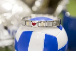 Bracciale composable acciaio amante del volley Nomination