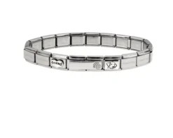Bracciale composable acciaio cane best friend Nomination