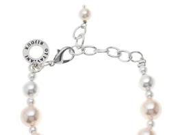Bracciale con perle bianche e rosate Ottaviani