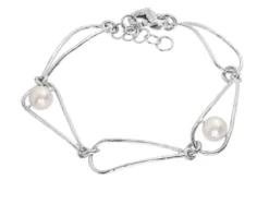 Bracciale giulia argento con perle Selezione zanolli