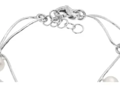 Bracciale giulia argento con perle Selezione zanolli