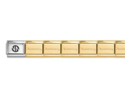 Bracciale link base composable classic oro Nomination